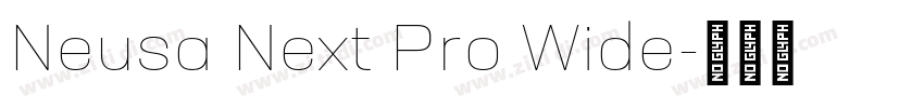 Neusa Next Pro Wide字体转换 Neusa Next Pro Wide字体转换